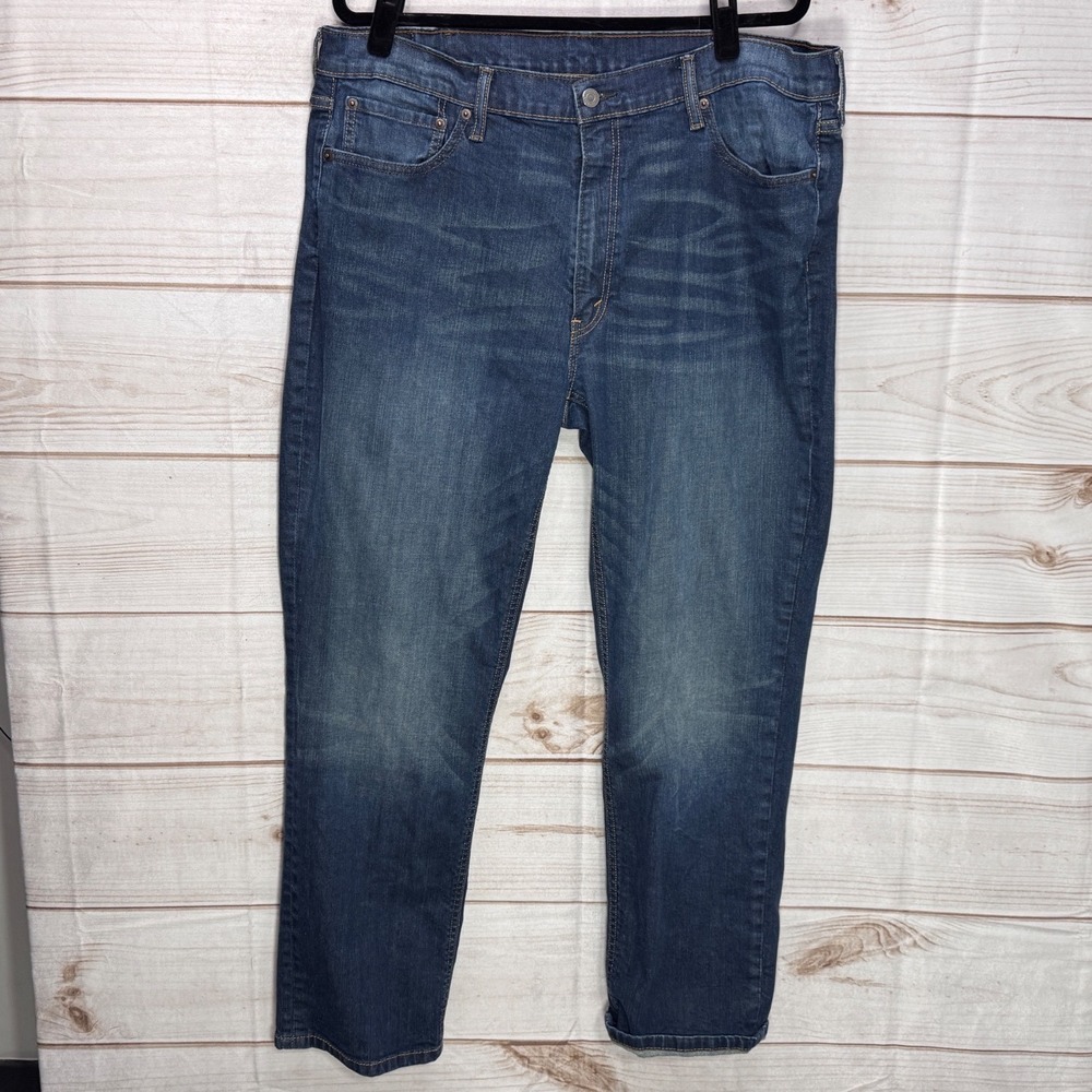 Levi's 541 Athletic Taper Jeans Mens 38x32 Blue Excellent Stretch Denim